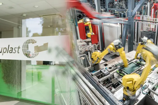 Logistics Rethought – Case Study of bekuplast GmbH Machine in the production of bekuplast GmbH