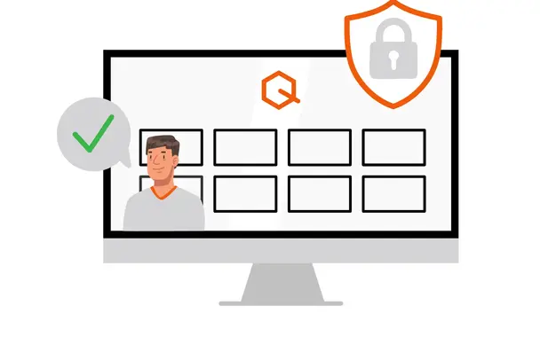 Illustration of a software for information security management