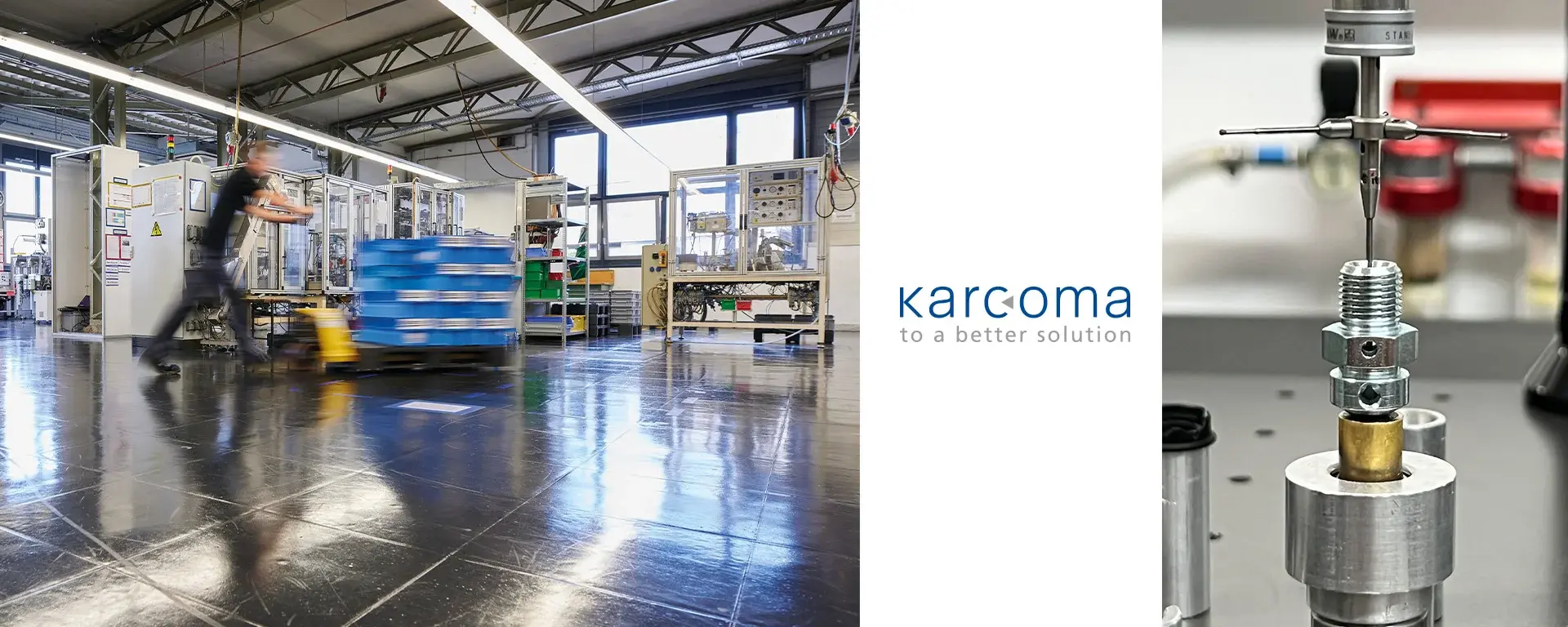 Insights into production at Karcoma-Armaturen GmbH
