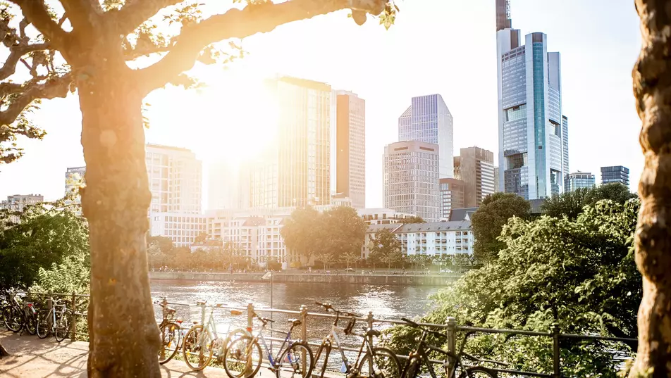 View of Frankfurt am Main