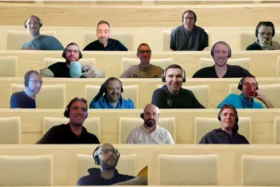 Virtual breakfast at Babtec. Have breakfast and chat together.