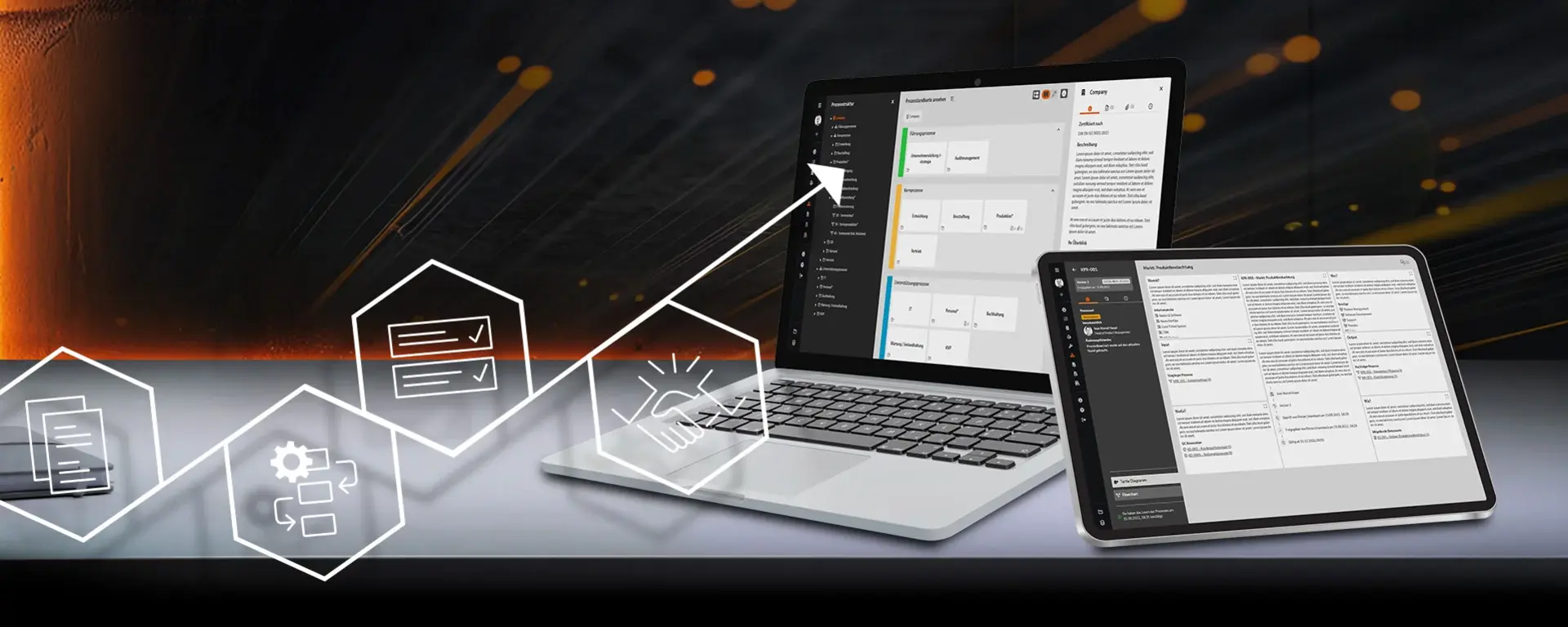 The Continuous Improvement Process is supported by software