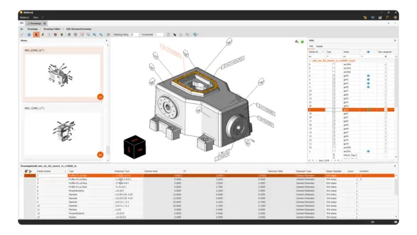 Screenshot: 3D CAD in BabtecQ