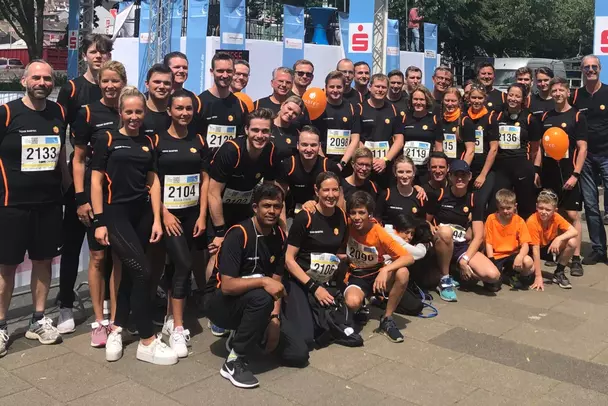 Babtec at the Schwebebahnlauf 2019 The Babtec team at the Schwebebahnlauf 2019