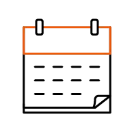 Event invitations Icon: Calendar page