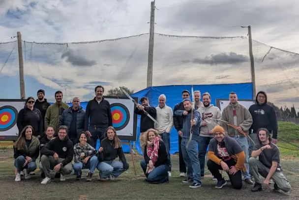 Group photo at Babtec’s anniversary team event in Spain