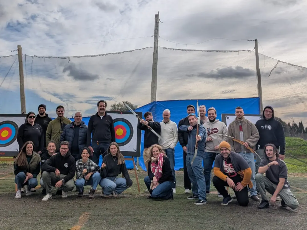 Group photo at Babtec’s anniversary team event in Spain