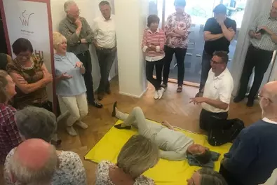 First aid training at Babtec First aid training at Babtec