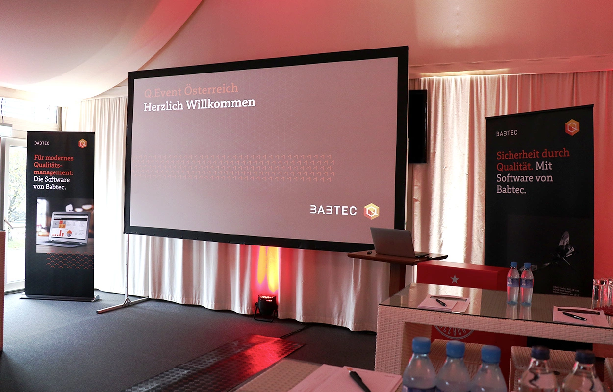 Clear the stage for all kinds of quality topics at the Q.Event Austria.