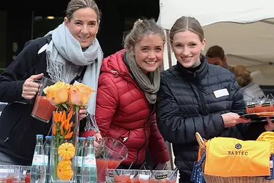 Step by step to a better quality of life - ‘It's possible’! Alina Ziehn and two other Babtec employees are behind the Vital & Orange Bar