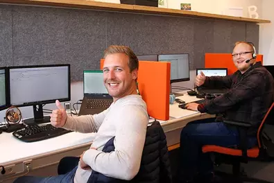 Work more beautifully at Babtec Babtec employees sit at new workplaces
