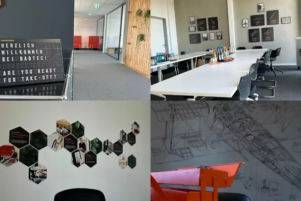 Impressions of the Frankfurt office Interior of the office