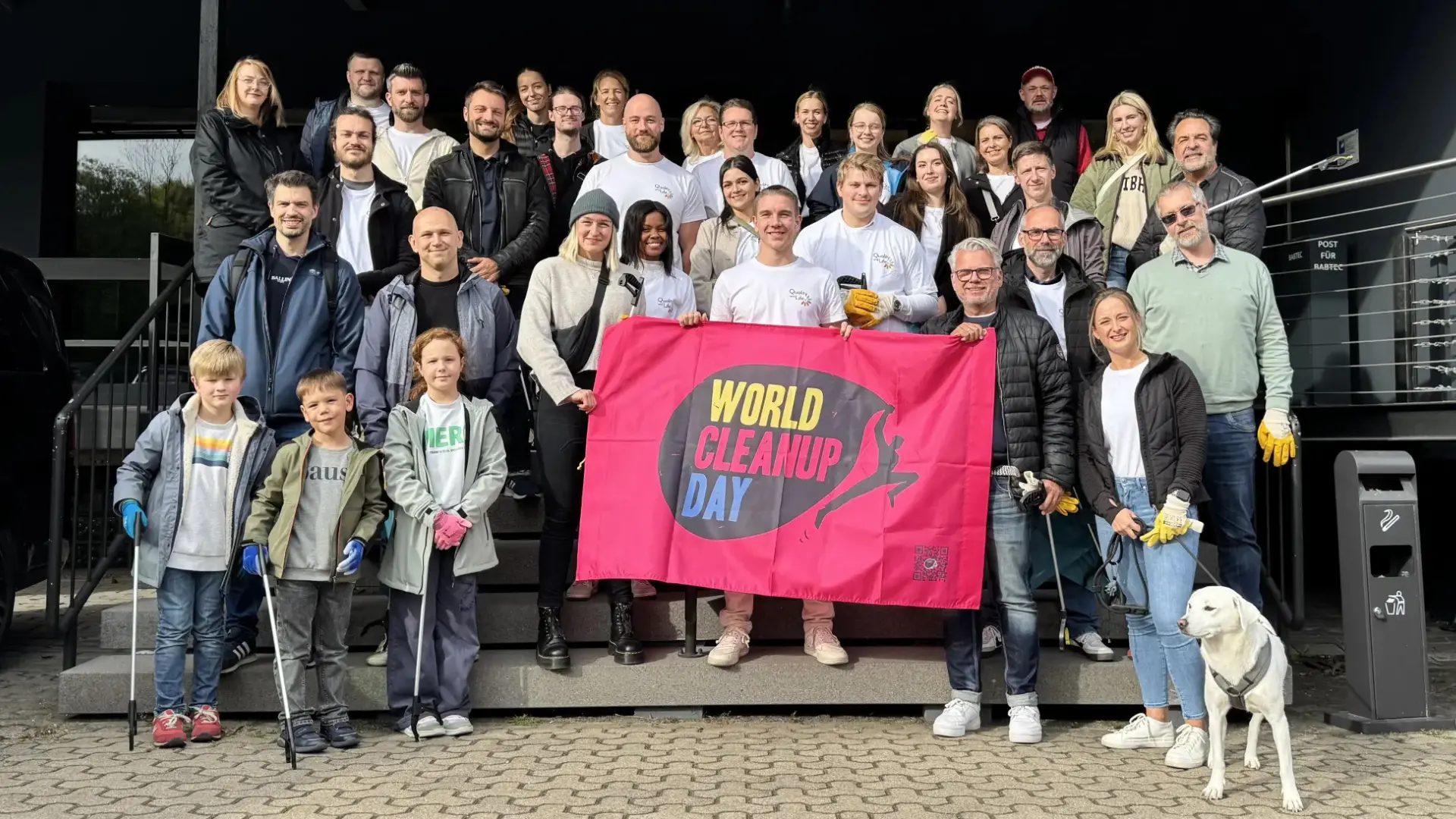 World Cleanup Day with Babtec and Quality and Life Group image of World Cleanup Day with Babtec and Quality and Life