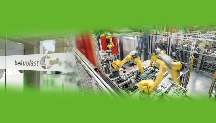 Logistics rethought – case study of bekuplast GmbH Machine in the production of bekuplast GmbH