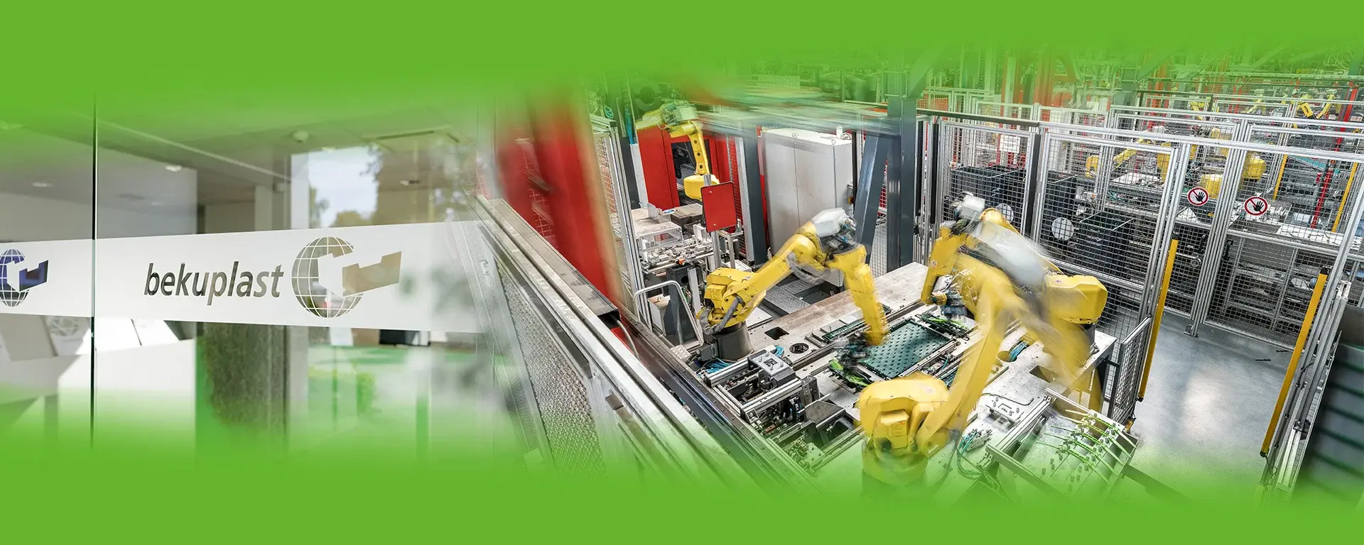 Machine in the production of bekuplast GmbH