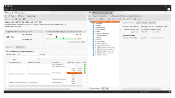 Gage Management in BabtecQ: Internal Inspection Gage Management in the QM software BabtecQ: Internal Inspection