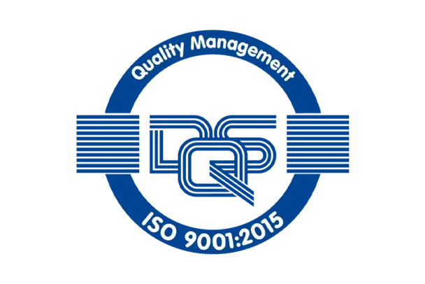 ISO 9001 certification Logo of the ISO 9001 certification